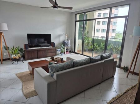 Living Room - Royal Park - 04 Bedroom Furnished Apartment for Sale in Rajagiriya (A4321)