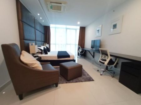 Living Room - Platinum One - 03 Bedroom Furnished Apartment for Sale in Colombo 03 (A962)