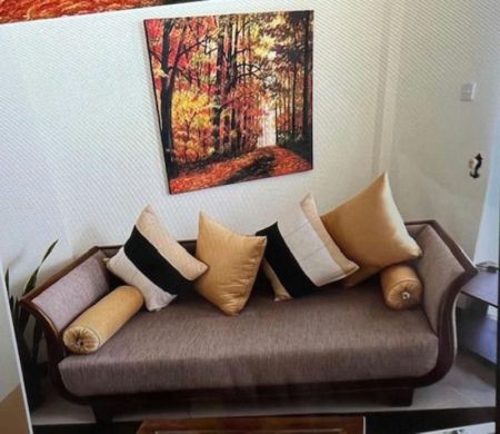 Living Room - Sandy Croft - 03 Bedroom Furnished Apartment for Sale in Colombo 05 (A3140)