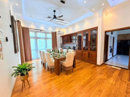 Living Room - Pelawatta Newly Build Super Luxury Fully Furnished 3 Story House For Sale 
