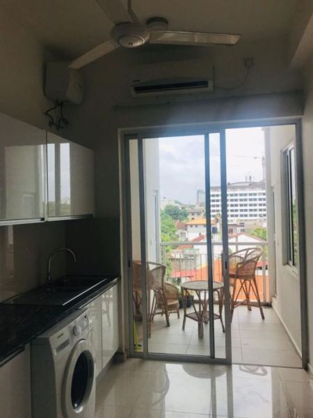 Living Room - Prime Residencies Furnished Apartment for Rent - A18714