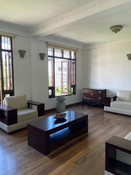 Living Room - 5,000 Sq. ft - Furnished Duplex Apartment For Rent - A16586