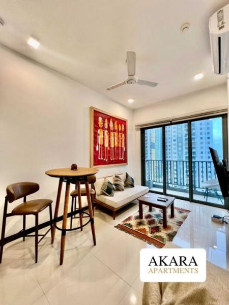 Living Room - Trizen Furnished Apartment for Sale - A51906