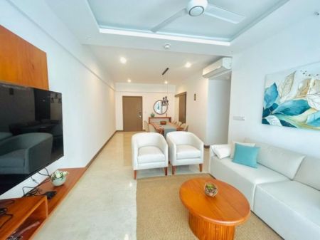 Living Room - Colombo Luxury 2br Apartment For Rent | Marina Square – Uptown