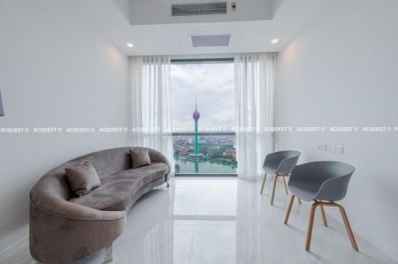 Living Room - Apartment for Sale - Capitol TwinPeaks - Colombo 02 | Price Upon Enquiry