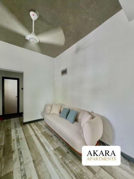 Living Room - 1,200 Sq.ft Furnished Private Apartment for Rent - A54284