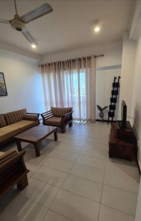 Living Room - 1 Bedroom Fully Furnished Apartment for Sale - Colombo 8, Trillium Residencies | LKR 59.5 Million (EM1027)