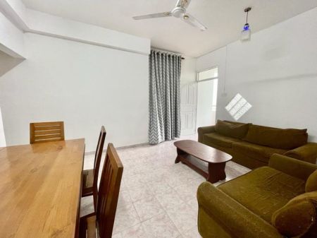 Living Room - Wellawatta 2-Bedroom Fully Furnished Apartment for Short-Term Rental. (Property Code: CSH301)