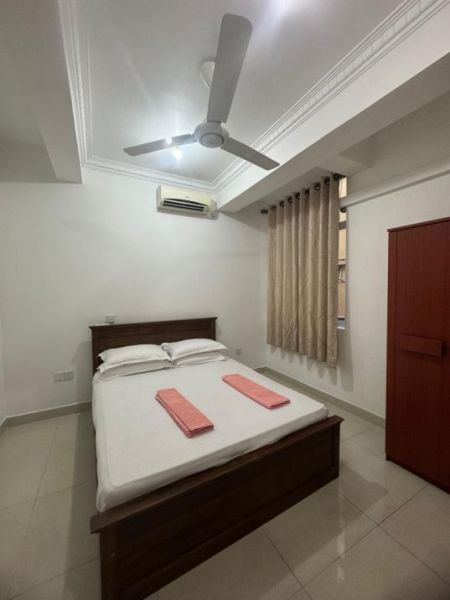 Bedroom - Long-Term Rental Available for a Fully Furnished 3-Bedroom Apartment in Colombo 05. (Property Code: CSMP10D)