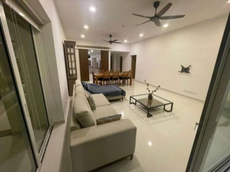 Living Room - Clearpoint - 03 Bedroom Furnished Apartment for Rent in Rajagiriya (A5931)
