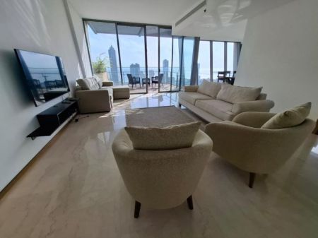 Living Room - Altair Furnished Apartment for Rent - A44573