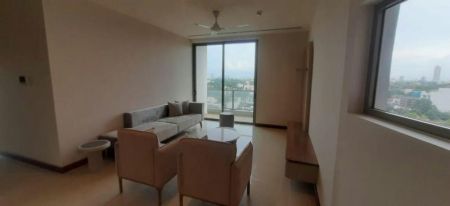 Living Room - The Grand - 03 Bedroom Furnished Apartment for Rent in Colombo 07 (A5284)