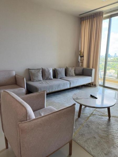 Living Room - The Grand - 03 Bedroom Furnished Apartment for Rent in Colombo 07 (A5284)