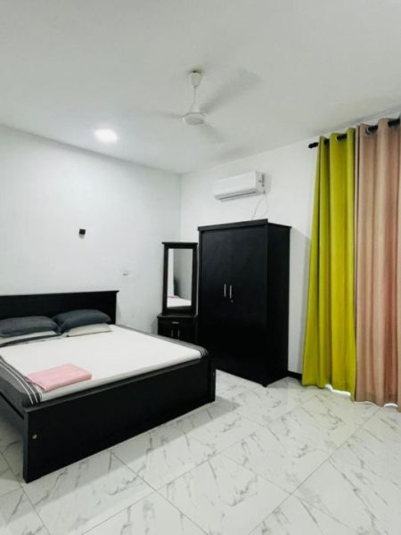 Bedroom - Dehiwala 2-Bedroom Fully Furnished Apartment for Long-Term Rental. (Property Code: CSM201)