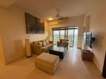 Living Room - Iconic 110 - 03 Bedroom Furnished Apartment for Sale in Rajagiriya (A2501)
