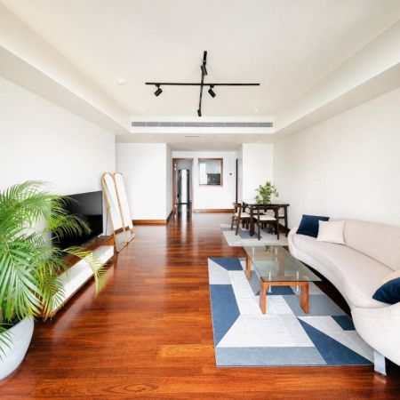 Living Room - Bedroom Apartment for Rent  Cinnamon Life Residencies - PDA344