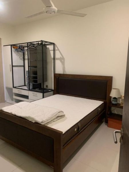 Bedroom - Modern 2 Bedroom Apartment for Rent at Capital Trust Residencies, Ethul Kotte / LKR 280,000 per month (EM049MI)

