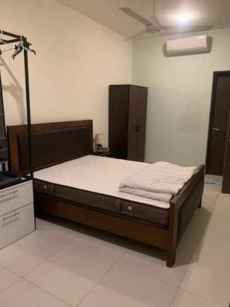 Bedroom - Modern 2 Bedroom Apartment for Rent at Capital Trust Residencies, Ethul Kotte / LKR 280,000 per month (EM049MI)
