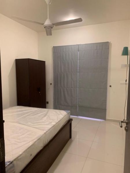 Bedroom - Modern 2 Bedroom Apartment for Rent at Capital Trust Residencies, Ethul Kotte / LKR 280,000 per month (EM049MI)
