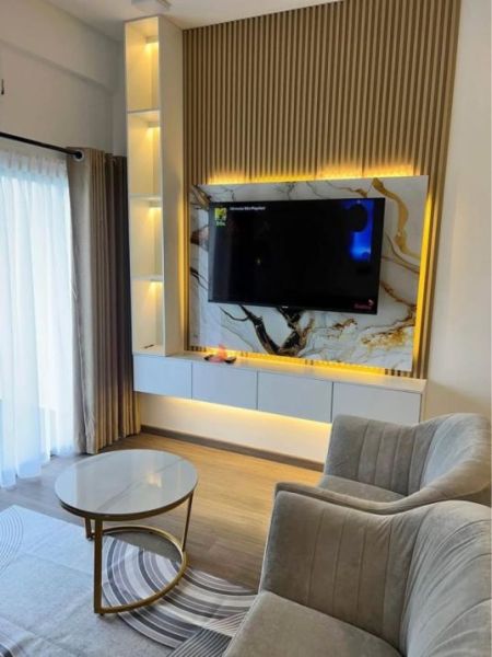 Living Room - Luxury Brand New 2 Bedroom Apartment for Sale at Canterbury Golf Resort | LKR 46,000,000 (EM050MI)