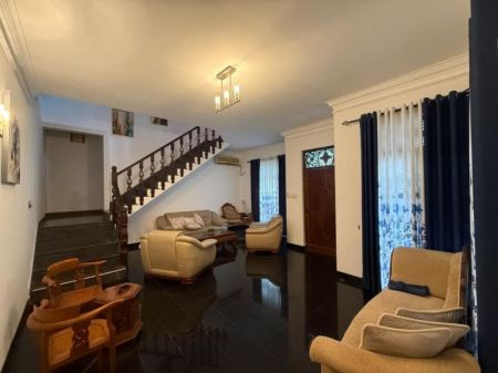 Living Room - 🏡LUXURY🛏️ 04-BEDROOM HOUSE FOR RENT 📍 MAKOLA🏊‍♂️ Large Private Swimming Pool🐶 Built-in Dog Cages & Dedi Pet Area✨