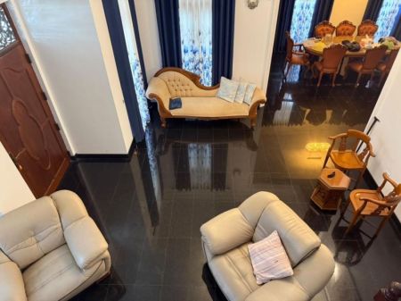 Living Room - 🏡LUXURY🛏️ 04-BEDROOM HOUSE FOR RENT 📍 MAKOLA🏊‍♂️ Large Private Swimming Pool🐶 Built-in Dog Cages & Dedi Pet Area✨