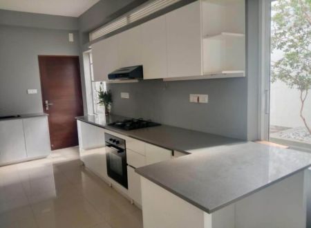 Kitchen - (NR807) Modern Two Storey House for Rent in Colombo 6
