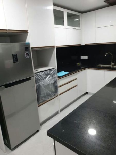 Kitchen - Blue Ocean - 03 Bedroom Furnished Apartment for Sale in Colombo 03 (A3660)