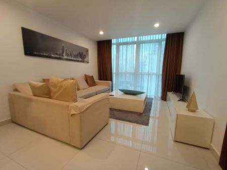 Living Room - Platinum One - 03 Bedroom Furnished Apartment for Sale in Colombo 03 (A962)