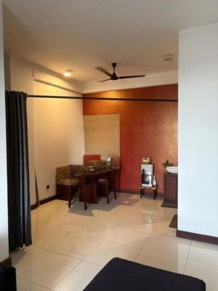 Living Room - Rush Tower Semi-Furnished Apartment for Sale - A52109
