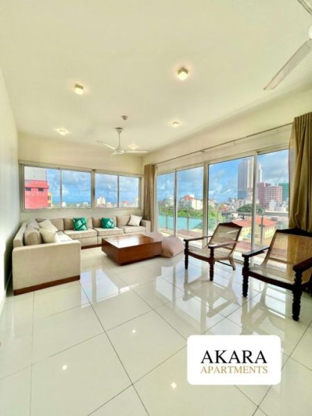 Living Room - Capital Trust Residencies Semi-Furnished Apartment for Sale - A48780