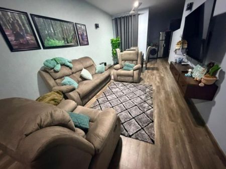 Living Room - 3-Bedroom Furnished Apartment for Sale – Colombo 06