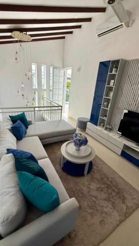 Living Room - Fully Furnished Luxury Villa For Sale – Negombo 🌴✨