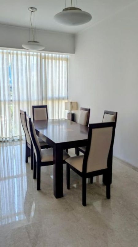 Dining room - 2BR Furnished Apartment for Rent at Emperor, Colombo 03 | LKR 500,000 Per Month (AP4897)