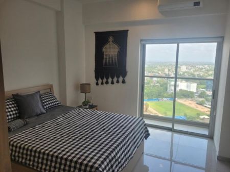 Bedroom - Iconic Galaxy/Furnished unit/03beds/Apartment for sale in Rajagiriya 
