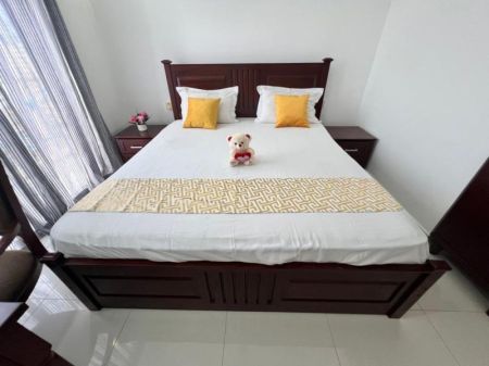 Bedroom - Short term Elysian Residencies Apartment for rent in Mount Lavinia 