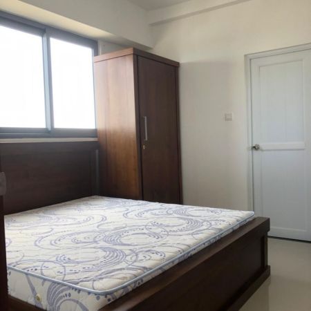 Bedroom - Oval view/Furnished/3 beds/Apartment for rent in Colombo 8