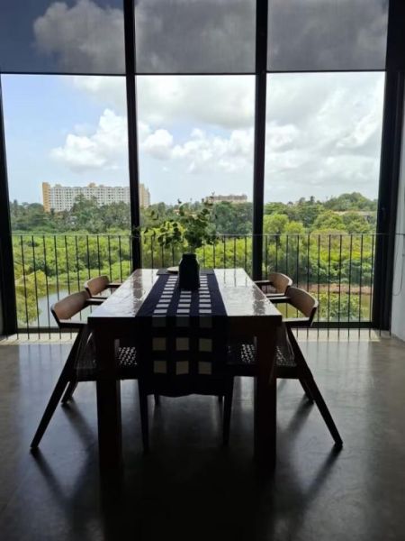 Dining room - STUDIO APARTMENT FOR RENT – WATERFRONT, RAJAGIRIYA (Short Term / Long Term)