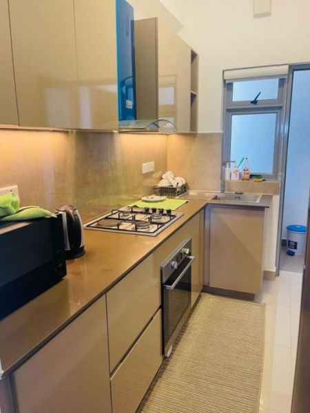 Kitchen - Short term Canterbury golf resort Apartment for rent in Piliyandala 