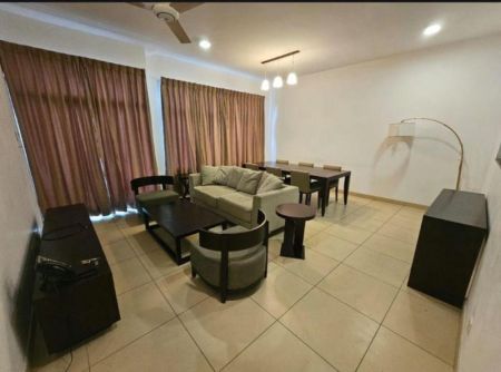 Living Room -  02 Bedroom Furnished Apartment for Rent in Colombo 05 (A6453)