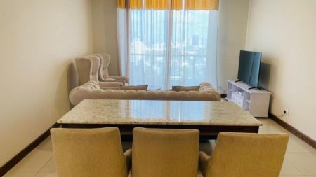 Dining room - A luxurious 2-bedroom apartment is available for rent at The Grand, Colombo 07