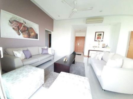 Living Room - Sky Garden - 04 Bedroom Unfurnished Apartment for Sale in Rajagiriya (A672)