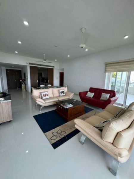 Living Room -  Clearpoint - 03 Bedroom Furnished Apartment for Sale in Rajagiriya (A4778)-SOLD