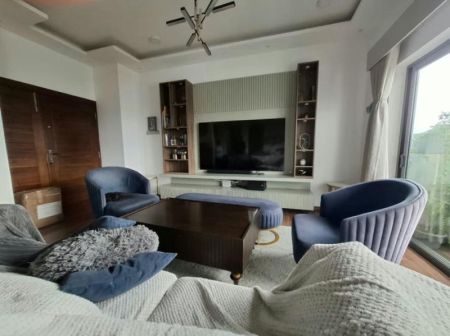 Living Room - Trend Panorama - 04 Bedroom Furnished Apartment for Sale in Colombo 06 (A6563)