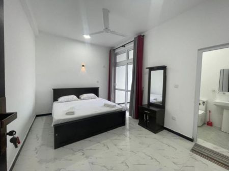 Bedroom - Dehiwala 2-Bedroom Fully Furnished Apartment for Long-Term Rental. (Property Code: CSM301)