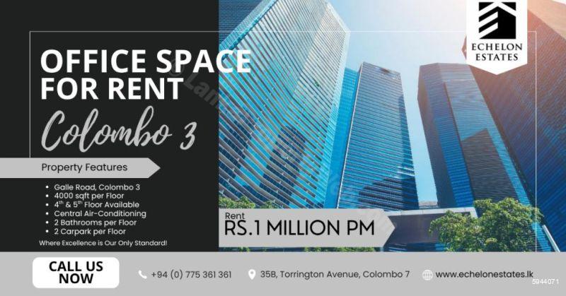 Colombo 3 Commercial for sale/rent