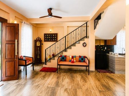 Living Room - House for rent in Pelawatte 