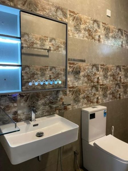 Bathroom - Brand New House for sale in Thalawathugoda 