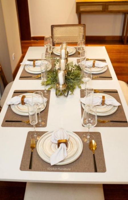 Dining room - Fully Furnished Luxury Apartment for Sale at Cinnamon Life – City of Dreams