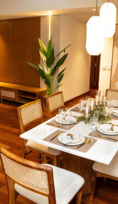 Dining room - Fully Furnished Luxury Apartment for Sale at Cinnamon Life – City of Dreams